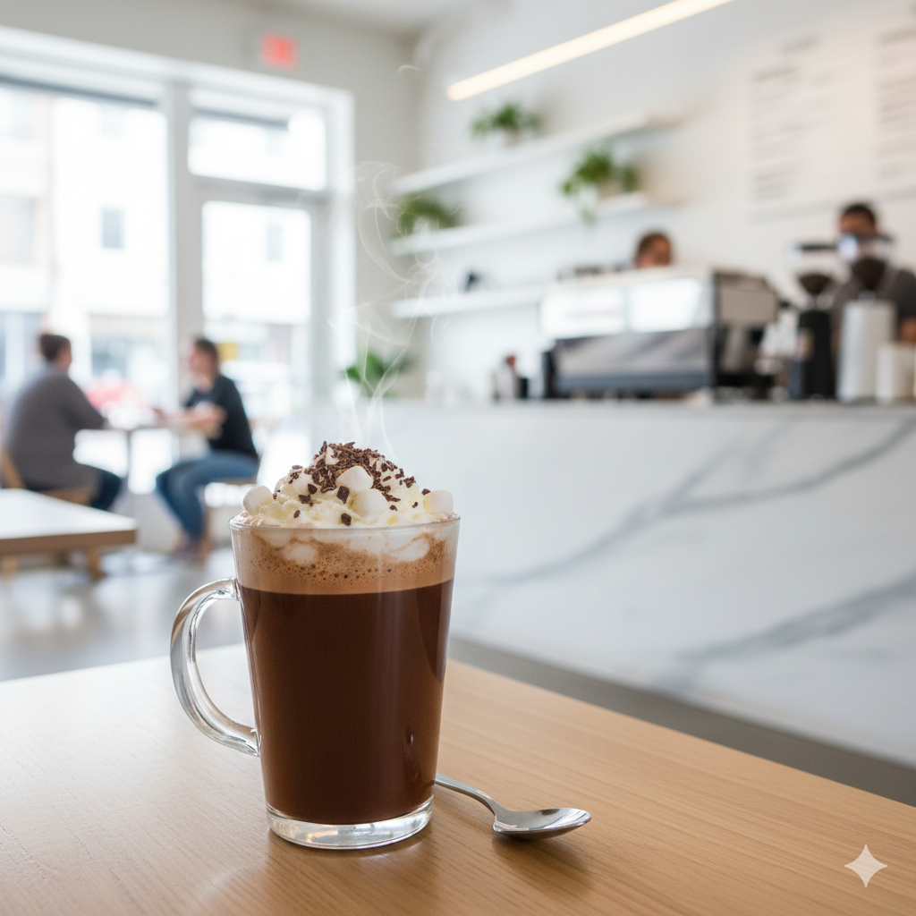 Hot Chocolate with whipped cream