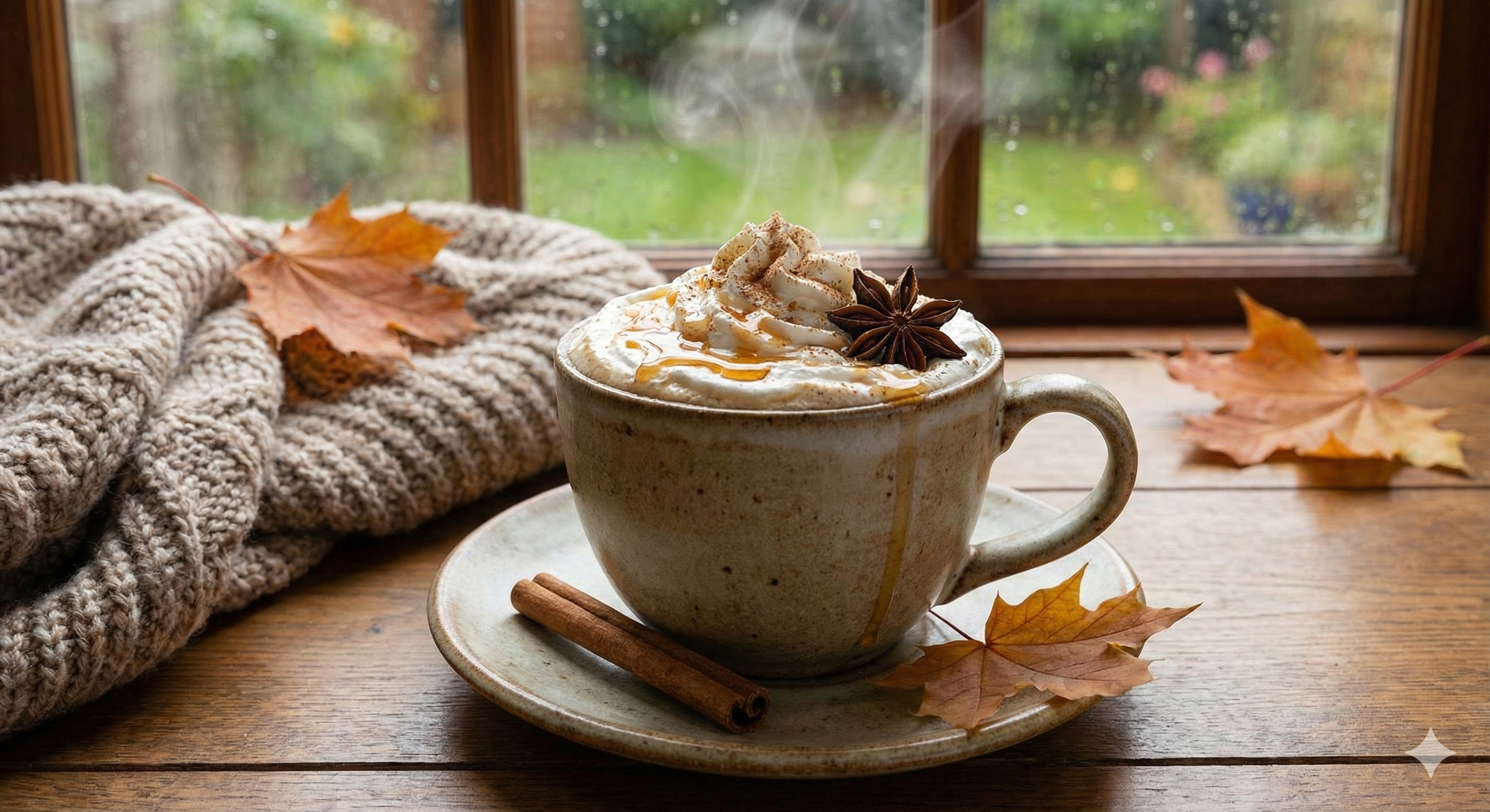 Spiced Maple Latte